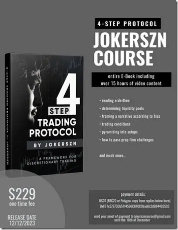 JokerSZN – 4 Step Trading Protocol-TheTrendFollowing