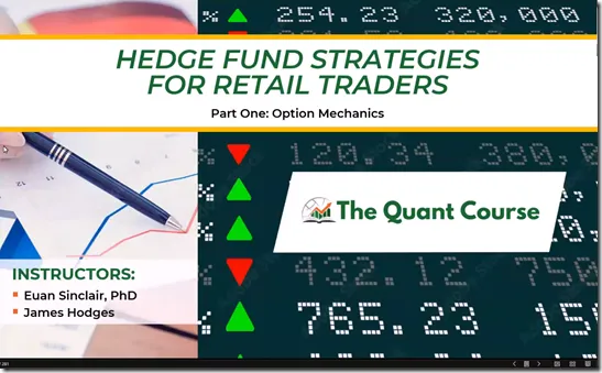 The Quant Course – Hedge Fund Strategies for Retail Traders-TheTrendFollowing