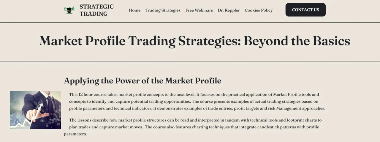 [ 2 Course Bundle] Market Profile Trading Strategies  & Market Profile Strategies – Beyond the Basics-TheTrendFollowing